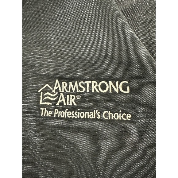 Carhartt Workwear Jacket Mens M Black Full Zip Hooded Embroidered Sz M - Picture 4 of 9